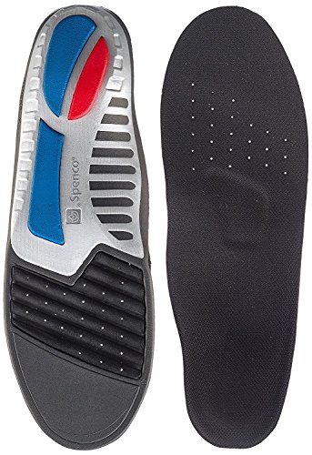 IronMan Spenco Total Support Plantillas para zapatos, ortopédica Comfort sporteinlage-n sport-einlegesohle-n ortopédico con reposapies Soporte para pie con Dedos Abiertos + Gratis 1 Par Deportivos