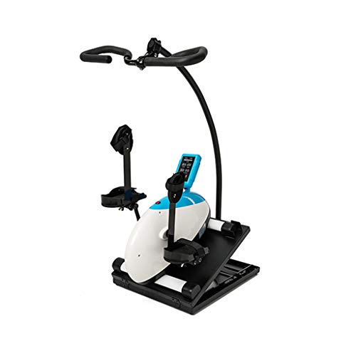 JCX Electric Medical Peddler Rehabilitation Machine Equipo de Entrenamiento Ictus Hemipléjico Portátil Extremidad Superior e Inferior Fisioterapia Bicicleta Ideal Cardio Trainer