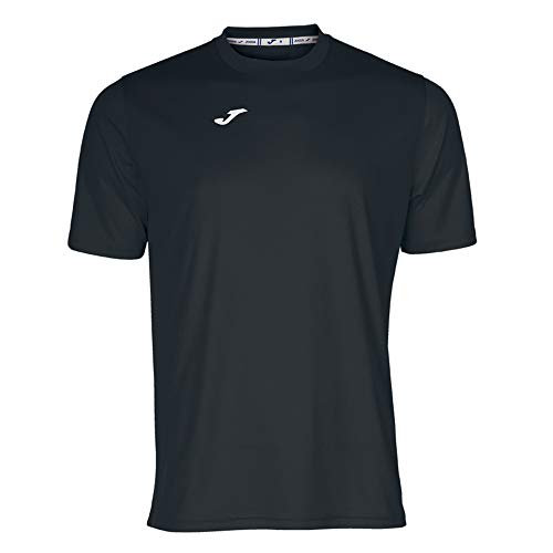 Joma Combi Camiseta Manga Corta, Hombre, Negro, XL