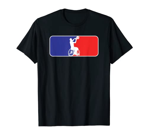 Jugador de baloncesto en silla Camiseta