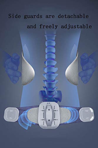 JYPCBHB CinturóN De Apoyo Lumbar con Correas De CompresióN Ajustables para Alivio del Dolor En Parte Baja De Espalda- Doble Ajuste, AdaptacióN, DistensióN Muscular LumbarL