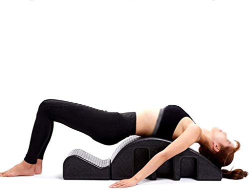 JYZT Mesa De Masaje EPP Pilates, Corrector De Columna De Cuerpo De Equilibrio De Arco De Cuña De Yoga Multifuncional, Equipo De Fitness para Perder Peso En El Hogar Masajeador De Espalda