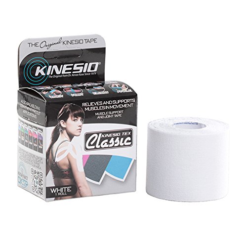 Kinesio KIN/011 - Cinta Classic, Color Blanco