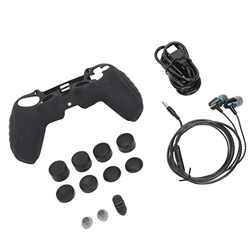 Kit De Accesorios De Controlador De Juego, Cubierta Protectora De Controlador Fime Mano De Obra con Accesorios Profesionales para Juego