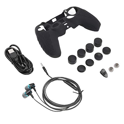 Kit De Accesorios De Controlador De Juego, Cubierta Protectora De Controlador Fime Mano De Obra con Accesorios Profesionales para Juego