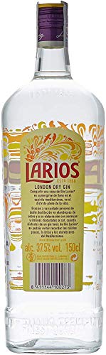 Larios Ginebra Mediterranea 37.5%, 1.5L