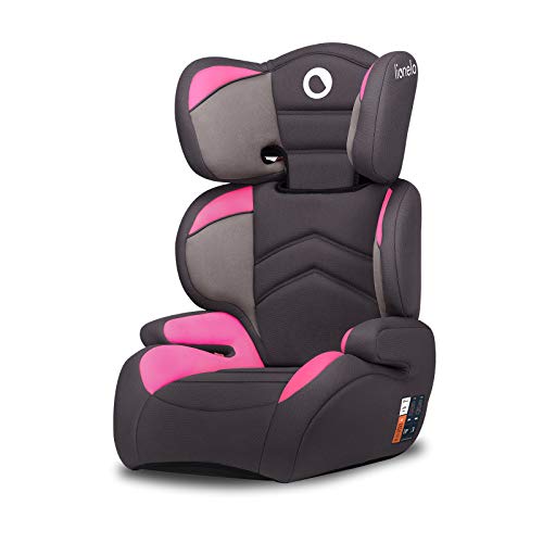 LIONELO Lars silla coche grupo 2-3 para niños 15-36 kg regulación de altura del reposacabezas en 6 niveles montaje con cinturones estructura ImpactGuard