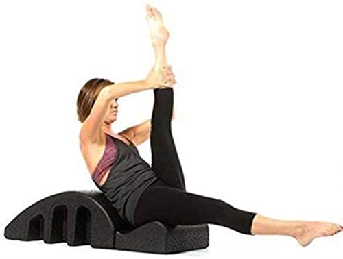 LIUBINGER Back Stretching Massage Support Yoga Pilates cuña Tronco Desmontable cifosis corrección de la Plancha reformador Cervical Corrección Yoga Espuma, gettingStartedscholar Combinación Ajustable