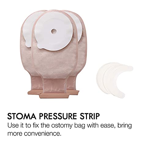 LIXBD 20pcs Barrera de Ostomía Tiras de Estoma Cinta Sensible a la Presión Piel Barrera Estoma Accesorios de Enfermería