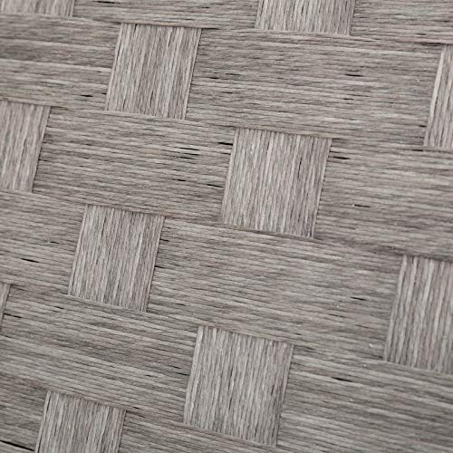 LOLAhome Biombo de Madera Plegable Moderno (Gris)