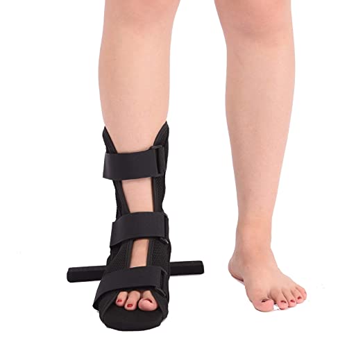 LSVRGI Soporte Suave para Piernas, Inmovilizador Ortopédico para Dormir Bota Elástica Zapato De Yeso Fijo Uso Botas para Caminar: Tratamiento Fascitis Plantar, Tendón De Aquiles, Pie Caído