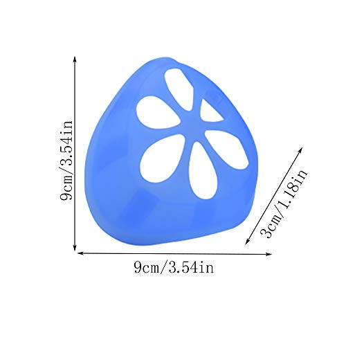 LZYMSZ 7 piezas soporte para cubierta facial, marco de silicona 3D más fácil de respirar, lavable reutilizable soporte interior para cubierta de boca