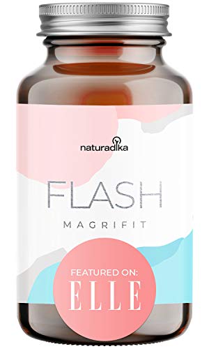 MAGRIFIT ADELGAFLASH con acción DETOX | Aliado para un plan FIT POTENTE y RAPIDO | Guarana, Colina y Cromo | Activos de Peso para no Perder la Paciencia | Rico en acidos grasa, no quema el estómago