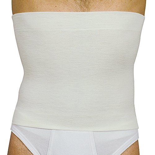 MANIFATTURA BERNINA Elan 500622 (Talla 6) - Cinturón Termico Faja Lumbar Caliente en Lana Merino y algodón Altura 27 cm