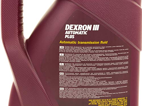 MANNOL Dexron III Automatic Plus, 4 Litro