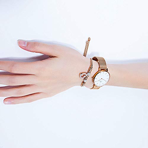 Mano Pulseras Brazalete Joyería Mujer Pulseras con Dijes De Corazón Crytal De Mosaico De Acero Inoxidable De Titanio Par