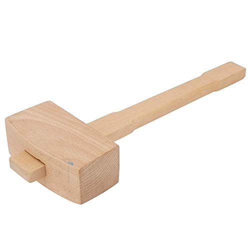 Martillo de madera maza de madera en forma de T Carpintero profesional Herramienta de carpintería para madera(L)