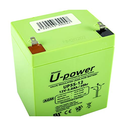 Master U-power Bateria Plomo AGM UP 5Ah 12V