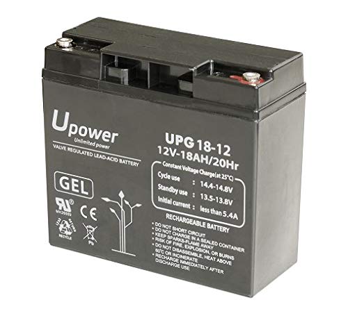 Master U-Power Bateria Plomo Gel UPG 18Ah 12V