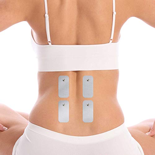 MED-FIT 5x10cm Flexi iSTIM 12 x 3.5mm Stud (tipo snap/boton) TENS Almohadillas autoadhesivas encajan con BEURER, SANITAS y VIRTUALMENTE todas las Maquinas de masaje TENS en Amazon