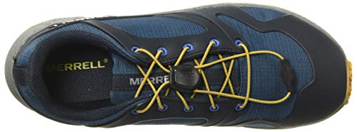 Merrell ALTALIGHT Low A/C WTRPF, Zapatillas para Caminar Niños, Azul (Polar), 37