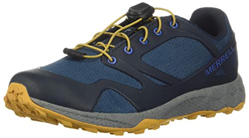 Merrell ALTALIGHT Low A/C WTRPF, Zapatillas para Caminar Niños, Azul (Polar), 37