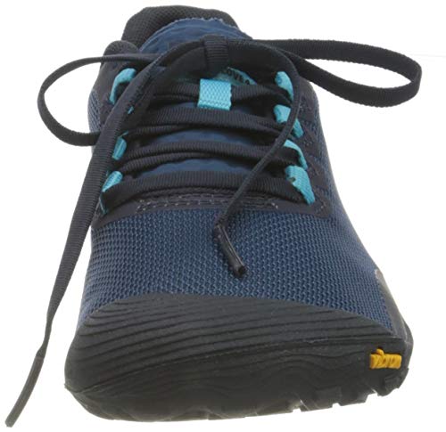 Merrell Vapor Glove 4, Cross Trainer Mujer, Azul (Poseidon), 39 EU