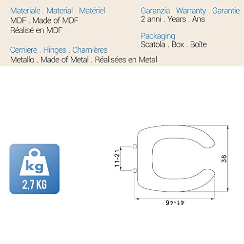 Metaform Tapa WC FORLIFE 59E77004, Estándar, Único