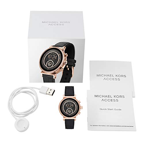 Michael Kors Access Sofie Heart Rate Smartwatch- Powered with Wear OS by Google with Heart Rate, GPS, NFC, and Smartphone Notifications