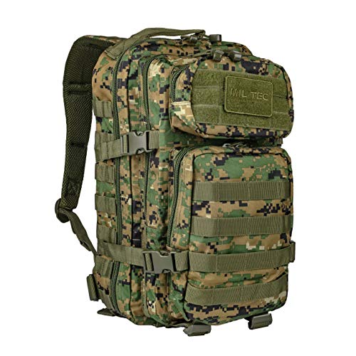 Mil-Tec EE.UU. Mochilla Assault Pack (Small/Digital Woodland)