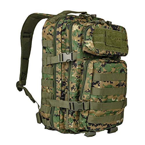 Mil-Tec EE.UU. Mochilla Assault Pack (Small/Digital Woodland)