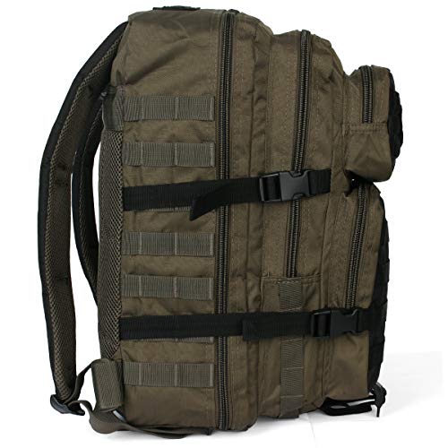 Mil-Tec US Assault Mochila Grande Ranger Green/Negro