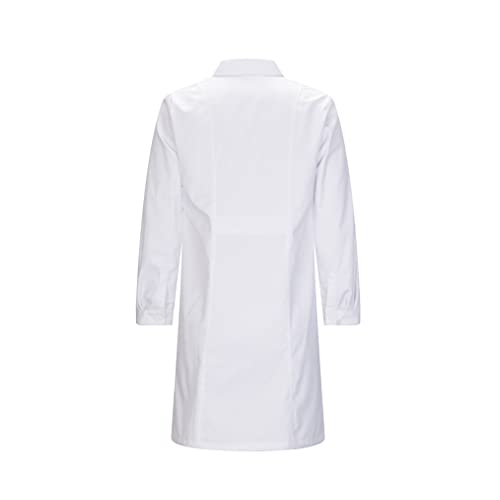 MISEMIYA - Bata Laboratorios Unisex Uniforme Laboral CLINICA Hospital Limpieza Ref:901 - L, Blanco