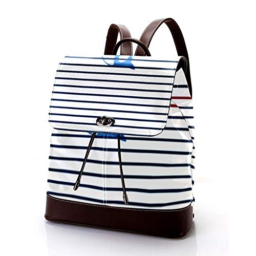 Mochila casual de piel sintética para hombre, bolsa de hombro para estudiantes para viajes, negocios, universidad, escalada, baranda