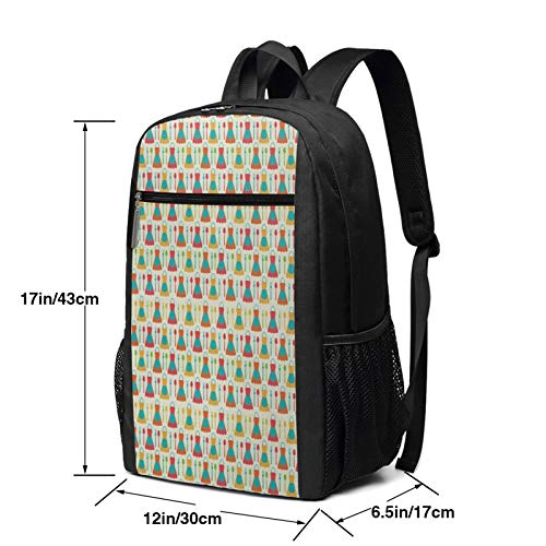 Mochila Escolares Utensilios de Cocina como Cuchara, Mochila Tipo Casual para Niñas Niños Hombre Mujer Mochila para Ordenador Portátil Viaje