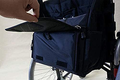 Mochila para Silla de Ruedas Bolsa de Almacenamiento-Bolsa de Viaje Universal Caminantes/sillas de Transporte-Cesta Ligera para Ordenador portátil para discapacitados-Bolsa de Rodillo