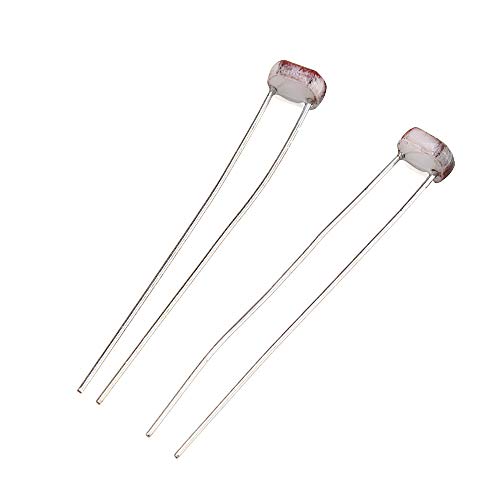 Módulo electrónico Interruptor dependiente de la luz LDR del resistor 5MM Fotorresistor fotoeléctrico elemento fotodetector 5506 60pcs Equipo electrónico de alta precisión