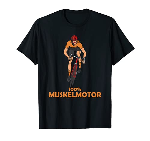 Motor muscular, bicicleta eléctrica, bicicleta, bicicleta de carreras, lemas de carreras. Camiseta