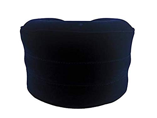 Moxin Dispositivo de tracción Cervical para el Cuello Almohada Inflable de Viaje Almohada Inflable Cuello Suave Tipo Cervical Tipo C,Cuello Cervical Vértebra Cervical portátil,Blue