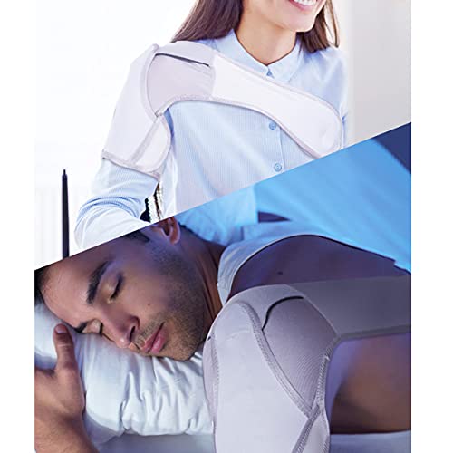 N  A Hombro Brace Hombres Mujeres - Neopreno Hombro Manga de Compresión Wrap - Soporte de Hombro para El Alivio del Dolor Y La Prevención de Lesiones de La Tendinitis Y Articulación AC