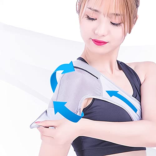 N  A Hombro Brace Hombres Mujeres - Neopreno Hombro Manga de Compresión Wrap - Soporte de Hombro para El Alivio del Dolor Y La Prevención de Lesiones de La Tendinitis Y Articulación AC