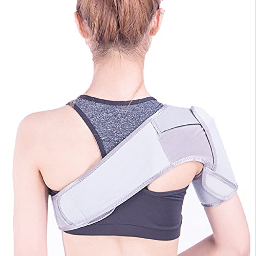 N  A Hombro Brace Hombres Mujeres - Neopreno Hombro Manga de Compresión Wrap - Soporte de Hombro para El Alivio del Dolor Y La Prevención de Lesiones de La Tendinitis Y Articulación AC