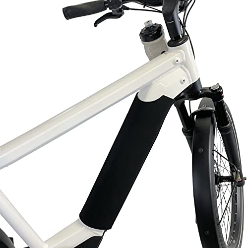 NC-17 4326 Connect - Funda térmica para batería de Bicicleta eléctrica (Neopreno, para Tubos de 30 a 38 cm), Color Negro