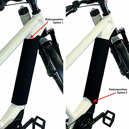 NC-17 4326 Connect - Funda térmica para batería de Bicicleta eléctrica (Neopreno, para Tubos de 30 a 38 cm), Color Negro