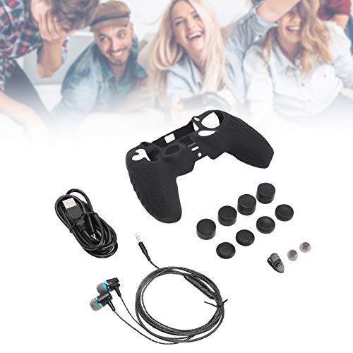 needlid Cubierta Protectora del Controlador, Kit De Accesorios De Controlador De Juego De Mano De Obra Fime para Juegos para La Mayoría De Las Personas