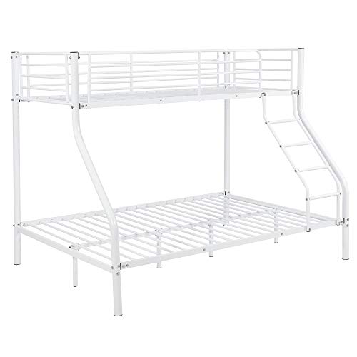 neu.haus Litera de metal Para 3 personas 210cm x 147,5cm x 168cm Somier Blanco