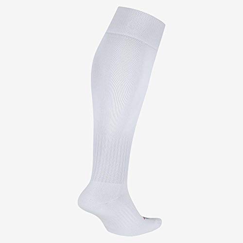 Nike Knee High Classic Football Dri Fit Calcetines, Unisex adulto, Blanco / Negro (White / Black), 42-46 EU