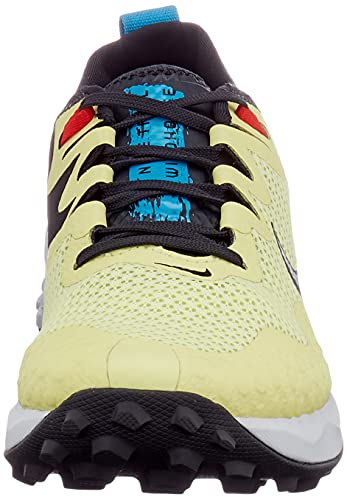 Nike Wmns Wildhorse 7, Zapatillas para Correr Mujer, Limelight Off Noir Laser Blue Chile Red, 40.5 EU