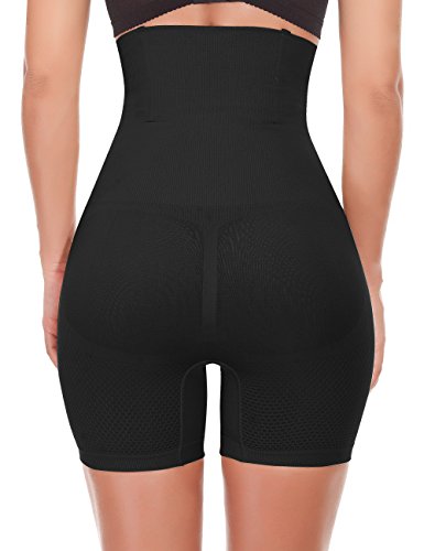 Ningmi Braga Reductora Mujer Faja Moldeadora Efecto Vientre Cintura Alta Body Reductor Shapewear