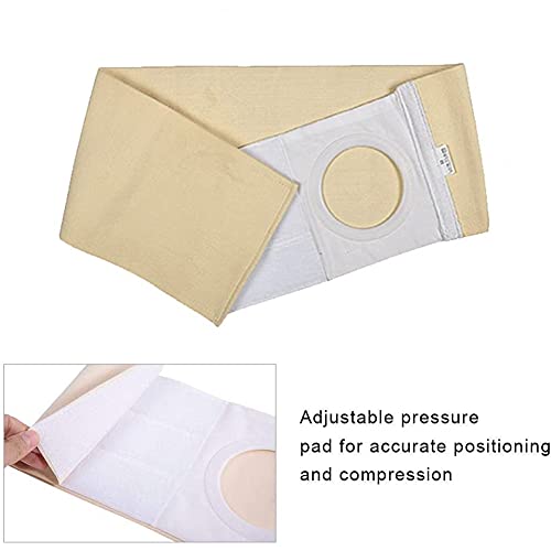 Nlight Cinturón De Ostomía,Cinturón De Soporte De Hernia De Ostomía Cinturón De Bolsa De Colostomía,Soporte De Sujeción Abdominal para Pacientes con Colostomía para Prevenir La Apertura,S